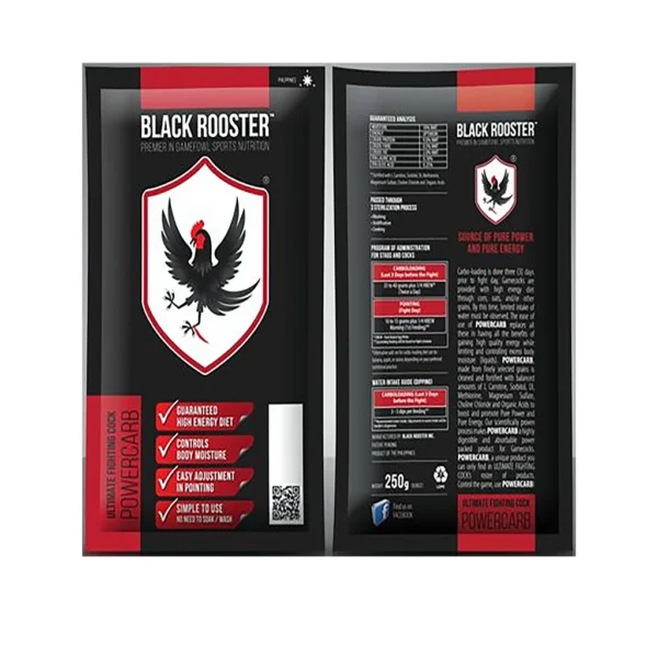 Black Rooster Ultimate Fighting Cock Power Carb 250g