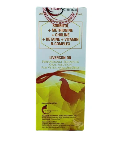 Mad Science Livercon 15ml Drops for Gamefowl